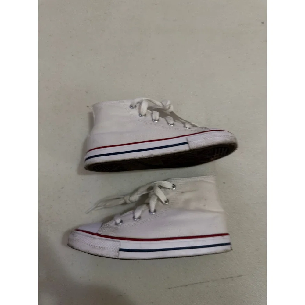 Converse Chuck Taylor All Star High Top White Size 10 Toddler #3074